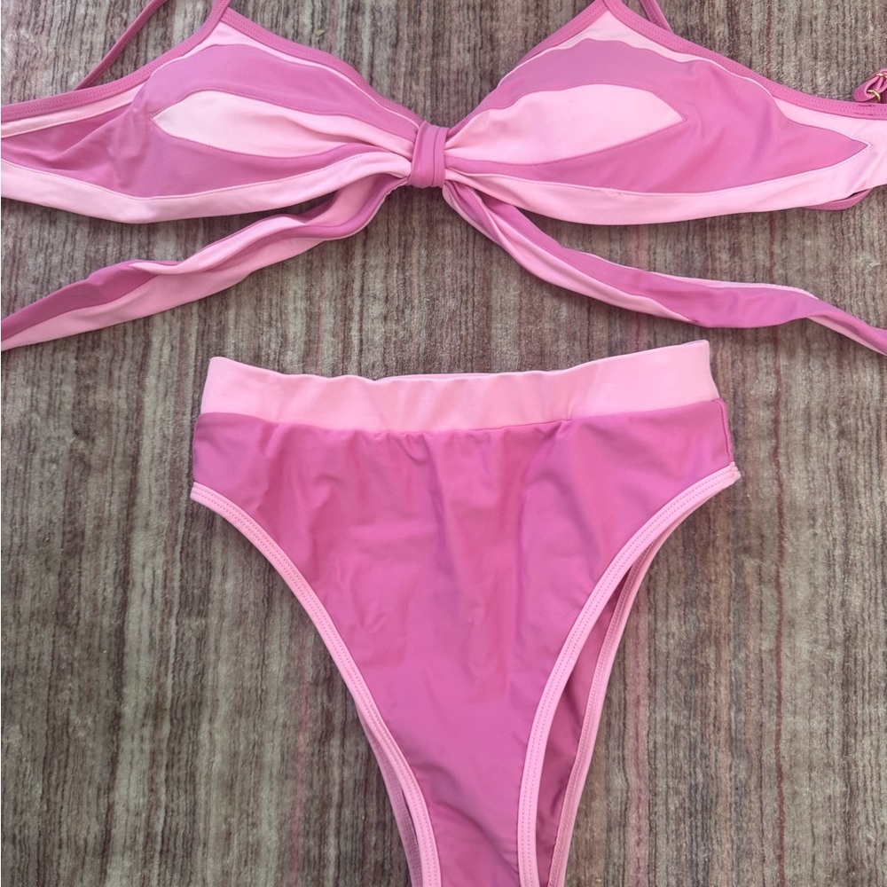Pink Bikini Set 93 play street